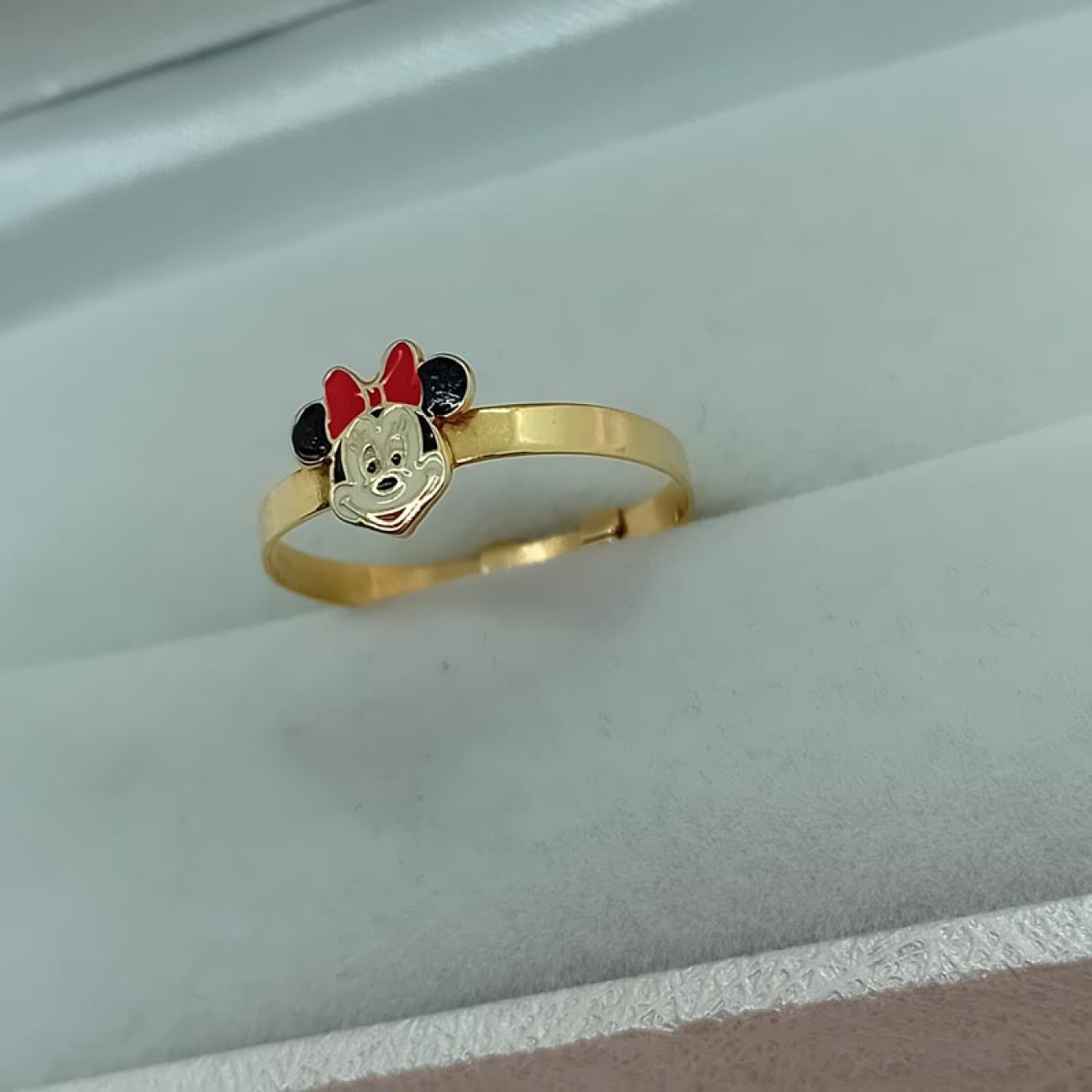 Δαχτυλίδι χρυσό 14 ΚΑΡΑΤΙΑ MINNIE 