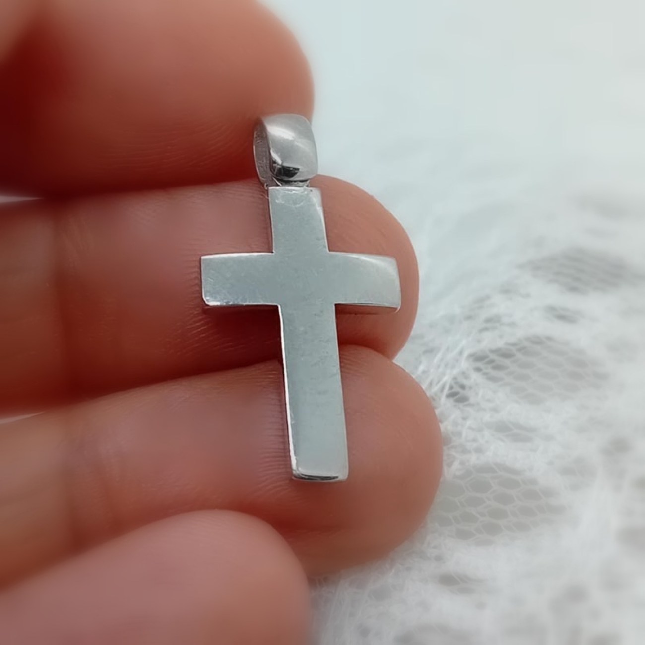 Σταυρουδάκι unisex ΑΣΗΜΙ 925